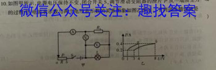 河南省2024年中招模拟考试试题(一)物理`