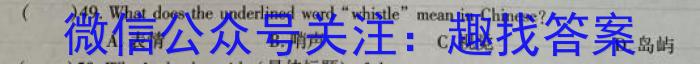 华大新高考联盟2024届高三4月教学质量测评（全国卷）英语