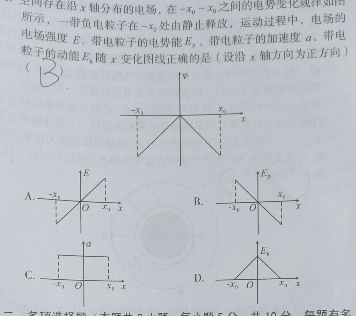 [今日更新]C20教育联盟2024年九年级学业水平测试"最后一卷".物理试卷答案