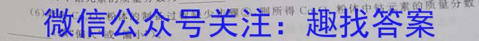 3安徽省2023-2024学年度八年级第一学期期末质量监测试题卷化学试题