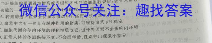 安徽省2023-2024年下学期八年级卷二英语