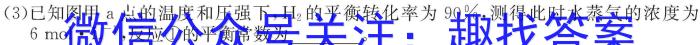 安徽省2023~2024学年度届八年级综合素养评价 R-PGZX F-AH☐化学