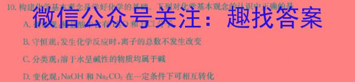 【精品】安徽省2024年七年级春季阶段性质量评估（期中卷）化学