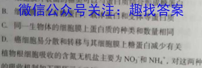 安徽省蚌埠市2023-2024第二学期八年级期末监测生物学试题答案