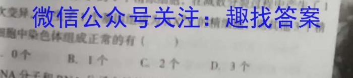 2023~2024学年高一下学期期中联考考试(24547A)数学