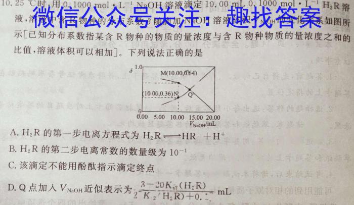 2024年河南省普通高中招生考试中考密卷(二卷)数学