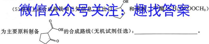 衡水大联考·山东省2024届高三年级2月份大联考化学