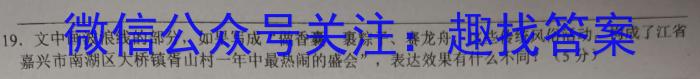 陕西省师大附中2024-2025学年八年级上学期开学收心作业语文