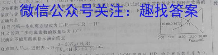 宁夏银川一中2023-2024学年度(下)高一期末考试化学