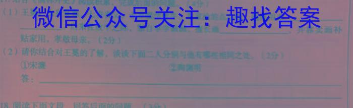 陕西省韩城市2024年初中学业水平模拟考试（一）A语文