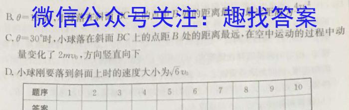 河南省2023-2024学年高一期末(下)测试(24-601A)物理试题答案