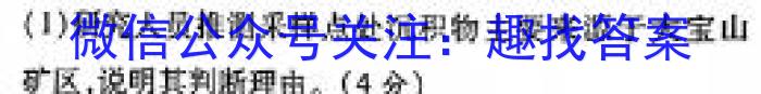 2024年全国高考模拟调研卷(四)地理试卷答案