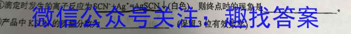 q［耀正优］安徽省2024届高三1月期末联考化学