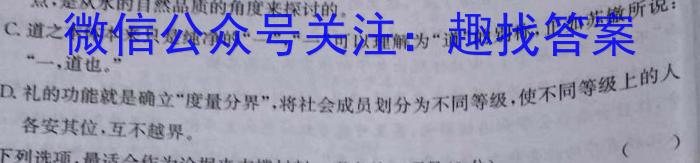 2024年云南省第二次高中毕业生复习统一检测[云南二统]语文