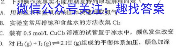 2024年河北省初中毕业生升学文化课模拟考试（二）化学