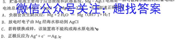 江西省青山湖区2023-2024学年度下学期九年级学业质量检测卷数学