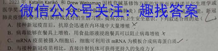 江西省2024届九年级考前适应性评估(二)