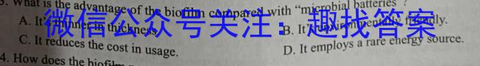 2024年河南省中招考试模拟冲刺卷（二）英语