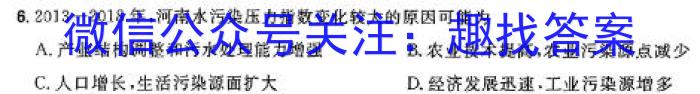 [今日更新]2024年广西示范性高中高二3月调研测试地理h