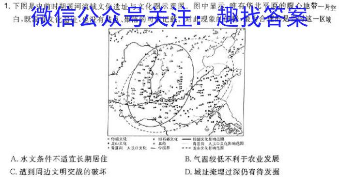 衡水金卷先享题月考卷 2023-2024学年度上学期高二年级期末考试历史试卷答案