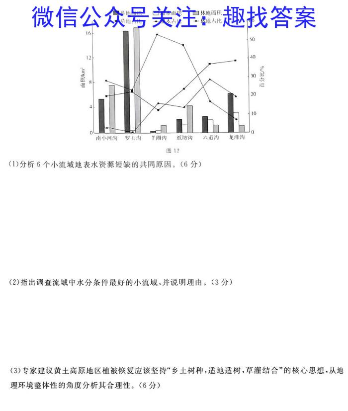 2024年河北省初中毕业生升学文化课考试模拟(九)9地理试卷答案