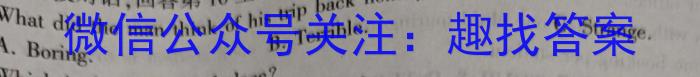 安徽省2024年名校之约大联考·中考导向压轴信息卷(5月)英语