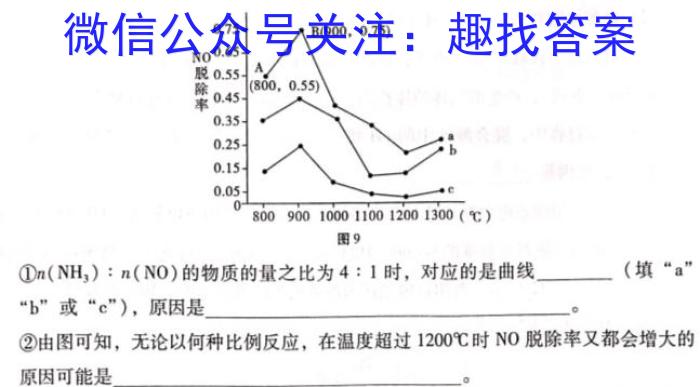 f河北省唐山市2024届高三年级上学期1月联考化学