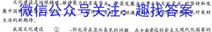 陕西省2024年九年级学业水平质量监测(空心菱形)语文