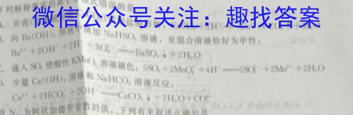 【精品】2024年普通高等学校招生全国统一考试猜题信息卷(一)化学
