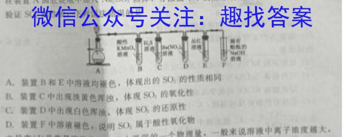 2023-2024学年高二上学期佛山市普通高中教学质量检测(2024年1月)化学