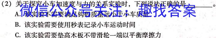 江西省2024年初中学业水平模拟考试（WS·J区专用II4）h物理