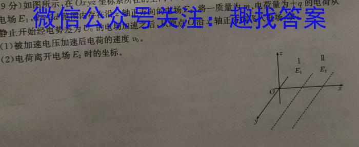 安徽省2024年中考密卷·先享模拟卷(一)1h物理