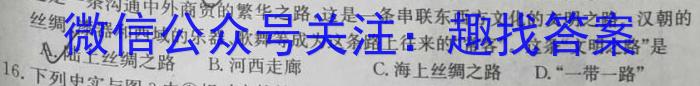 2024年安徽省名校之约第一次联考试卷历史试卷