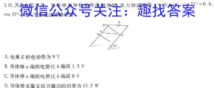 2024年湖北省八市高三(3月)联考物理`