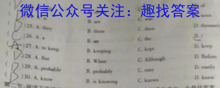 安徽省宿州市2023-2024学年高一年级上学期1月期末联考英语