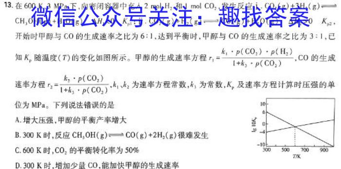 3安徽省临泉2024届九年级1月期末考试化学试题