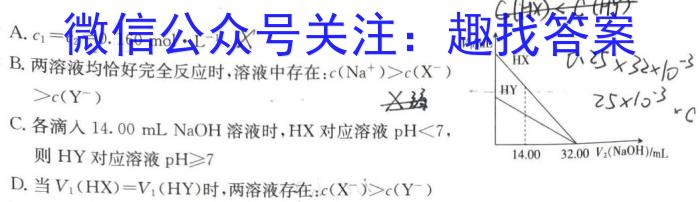 q安徽省亳州市2024届九年级上学期期末考试化学