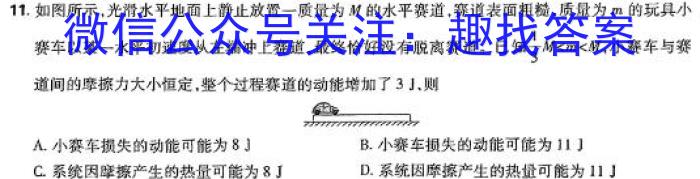 陕西省2024届高三1月联考物理`