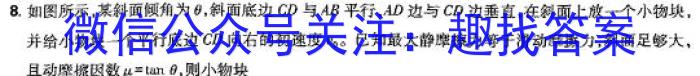 2023~2024学年第二学期安徽县中联盟高二3月联考(4331B)f物理