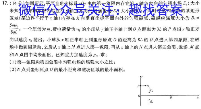 树德立品 2024届高考模拟金卷(一)1l物理