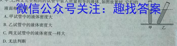 陕西省铜川市2024年高三质量检测卷（24474C）物理`