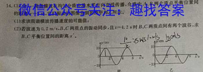 2024年安徽省九年级5月联考物理`