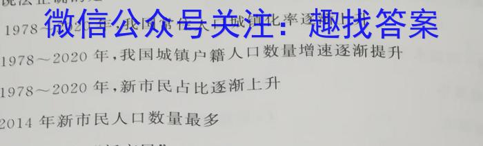 2024年湖南省高三名校联考模拟卷(三)地理u