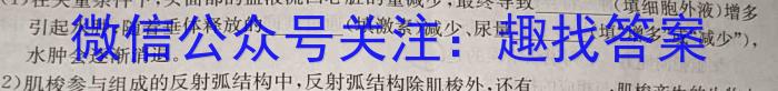 2023-2024学年广西高一年级5月阶段性考试(24-542A)数学