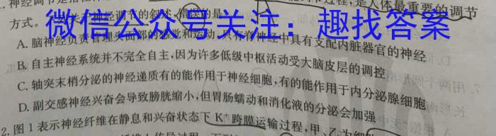 安徽省安庆市潜山市2023-2024学年度第二学期七年级期末教学质量检测生物