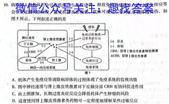 安徽省2023-2024学年度第二学期期末八年级教学质量监测生物学试题答案