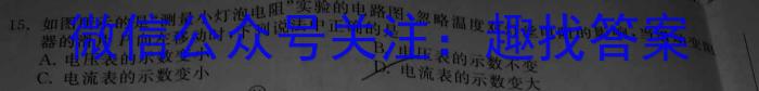 重庆康德2025年普通高等学校招生全国统一考试 高三9月调研测试卷物理试题答案