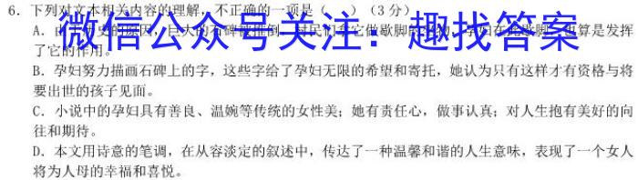 湖北省2024年普通高等学校招生统一考试新高考备考特训卷(五)5语文