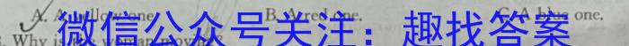 安徽省毛坦厂中学2023~2024学年度下学期期中考试高二(242728D)英语试卷答案