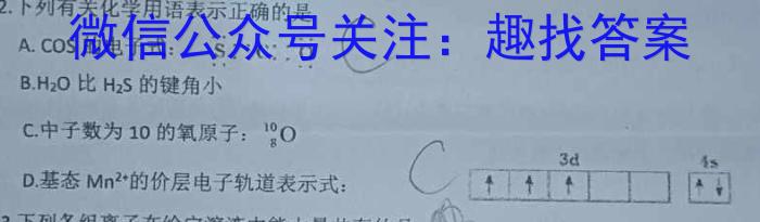 安徽省2024年九年级监测试卷(5月)数学